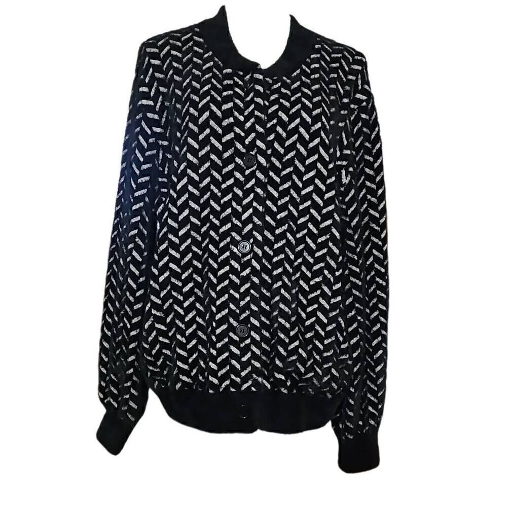 Liverpool Los Angeles Cardigan Button front Sweater Jacket Soft, Size XL NWOT.
